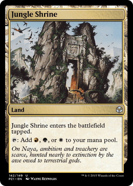Jungle Shrine (142) — Legendary Cube Prize Pack