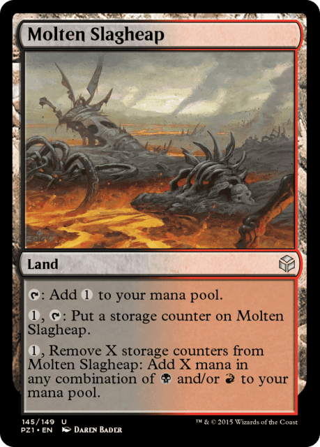 Molten Slagheap (145) — Legendary Cube Prize Pack