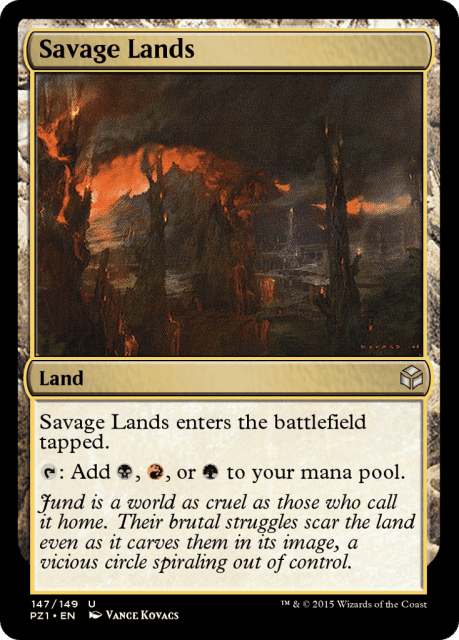 Savage Lands (147) — Legendary Cube Prize Pack