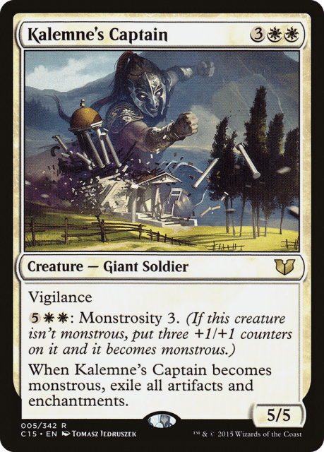 Kalemne's Captain (5) — Commander 2015