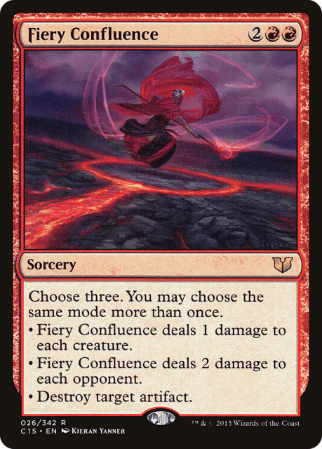 Fiery Confluence (26) — Commander 2015