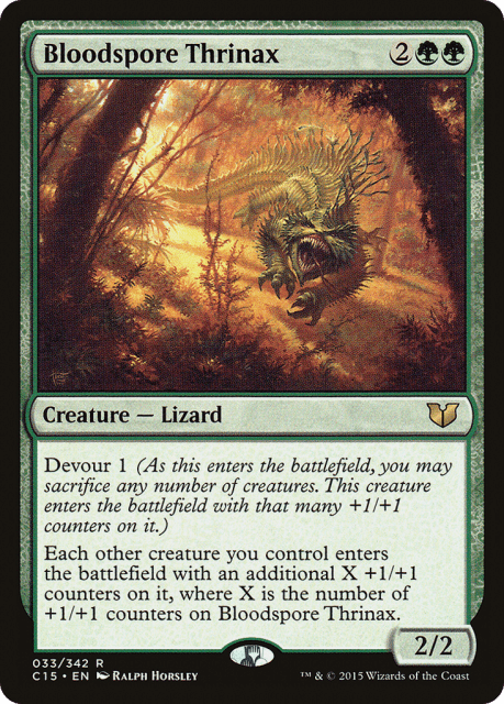 Bloodspore Thrinax (33) — Commander 2015