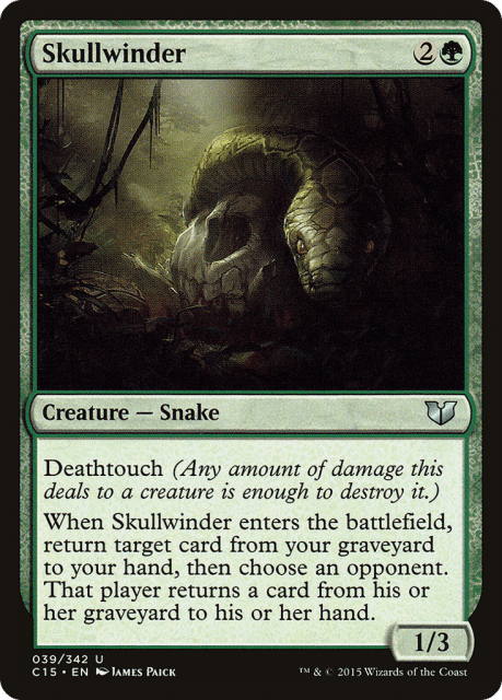 Skullwinder (39) — Commander 2015