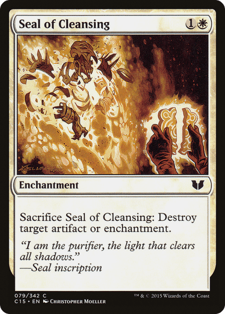 Seal of Cleansing (79) — Commander 2015