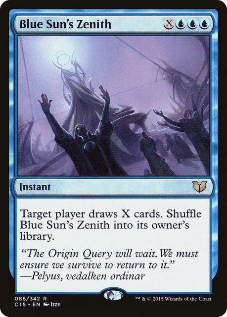 Blue Sun's Zenith (88) — Commander 2015