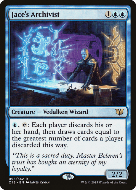 Jace's Archivist (95) — Commander 2015