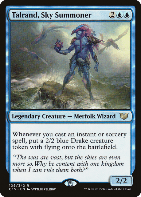 Talrand, Sky Summoner (109) — Commander 2015
