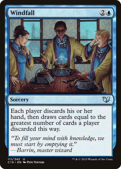 Windfall (111) — Commander 2015