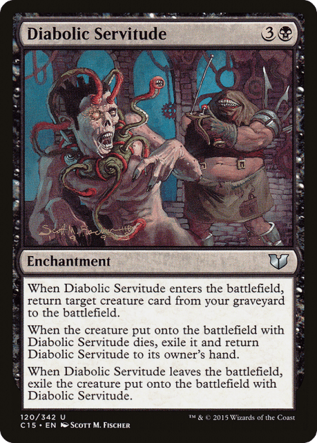 Diabolic Servitude (120) — Commander 2015