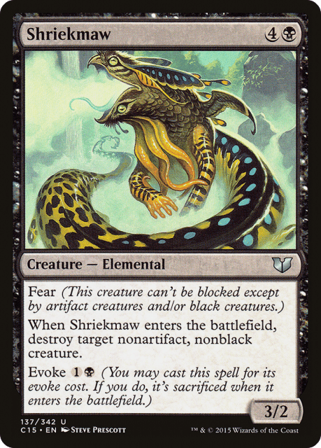Shriekmaw (137) — Commander 2015