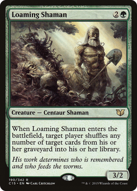 Loaming Shaman (190) — Commander 2015