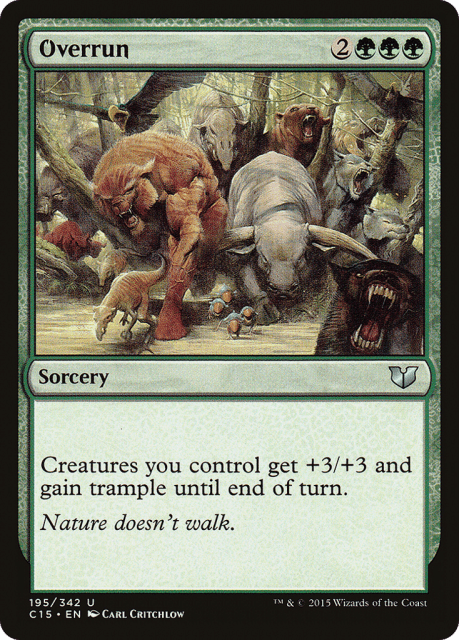 Overrun (195) — Commander 2015
