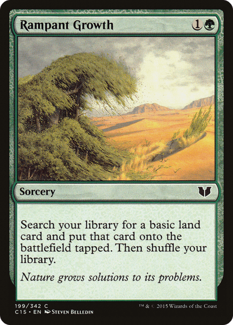 Rampant Growth (199) — Commander 2015