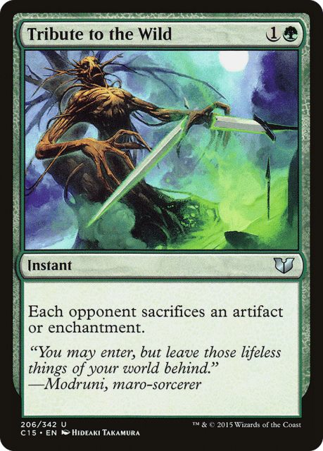 Tribute to the Wild (206) — Commander 2015