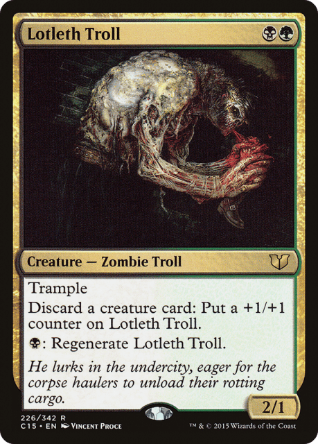 Lotleth Troll (226) — Commander 2015