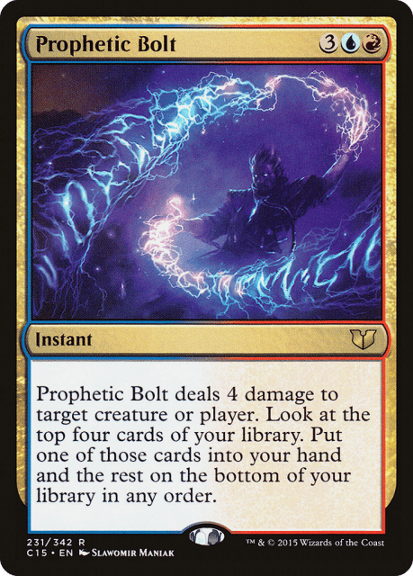 Prophetic Bolt (231) — Commander 2015