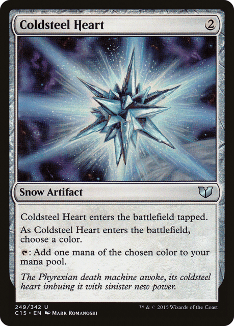 Coldsteel Heart (249) — Commander 2015