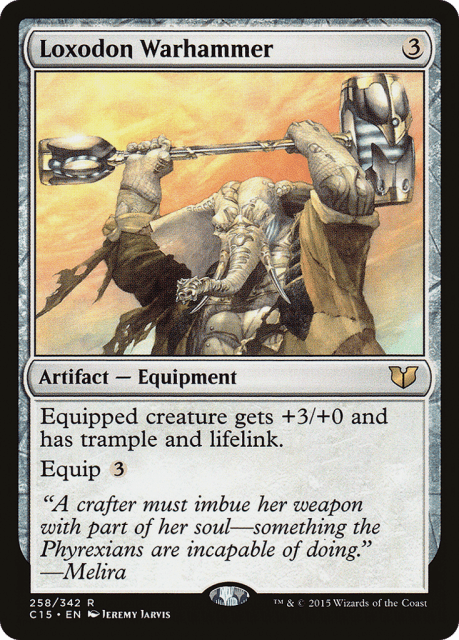 Loxodon Warhammer (258) — Commander 2015