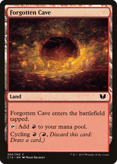 Forgotten Cave (284) — Commander 2015
