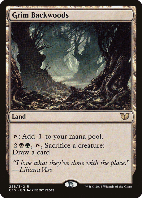 Grim Backwoods (288) — Commander 2015