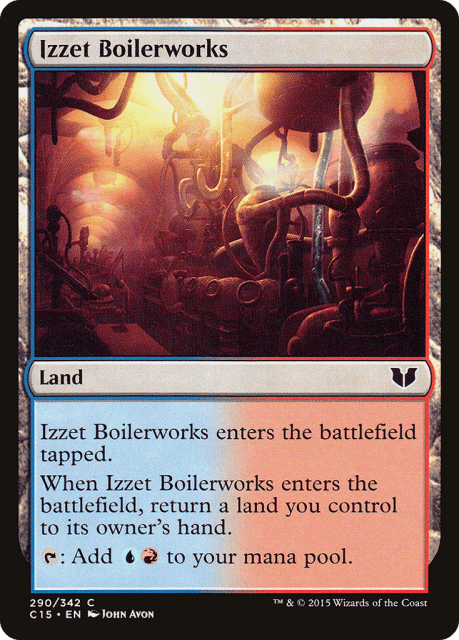 Izzet Boilerworks (290) — Commander 2015
