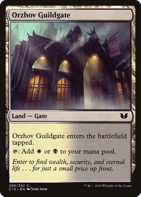 Orzhov Guildgate (299) — Commander 2015