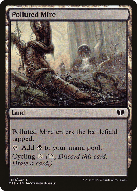 Polluted Mire (300) — Commander 2015