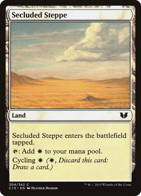 Secluded Steppe (304) — Commander 2015