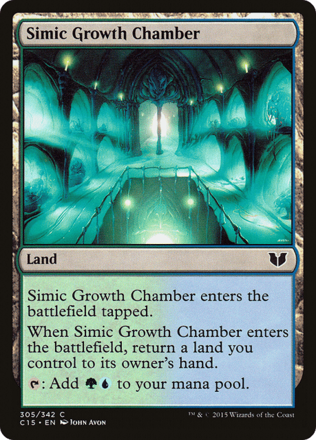 Simic Growth Chamber (305) — Commander 2015