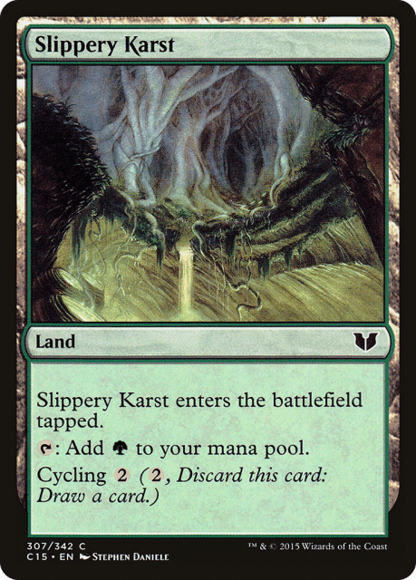 Slippery Karst (307) — Commander 2015