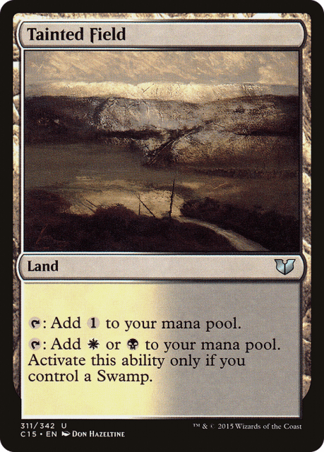 Tainted Field (311) — Commander 2015