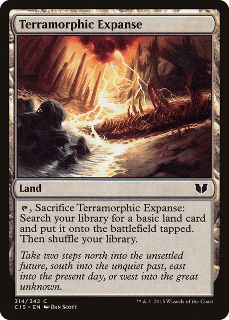 Terramorphic Expanse (314) — Commander 2015