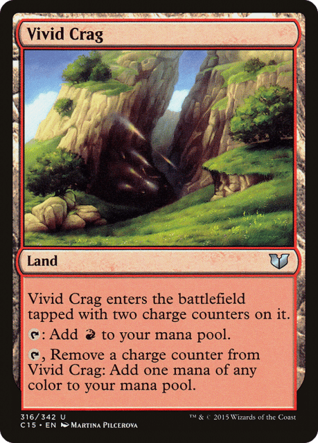 Vivid Crag (316) — Commander 2015