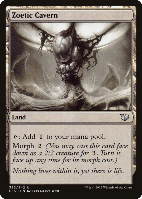 Zoetic Cavern (322) — Commander 2015