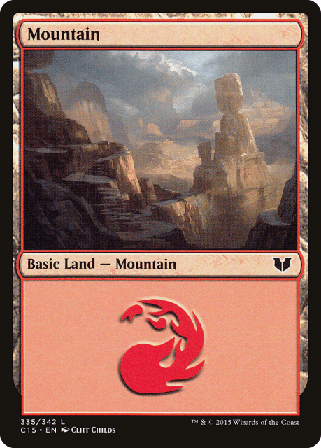 Mountain (335) — Commander 2015