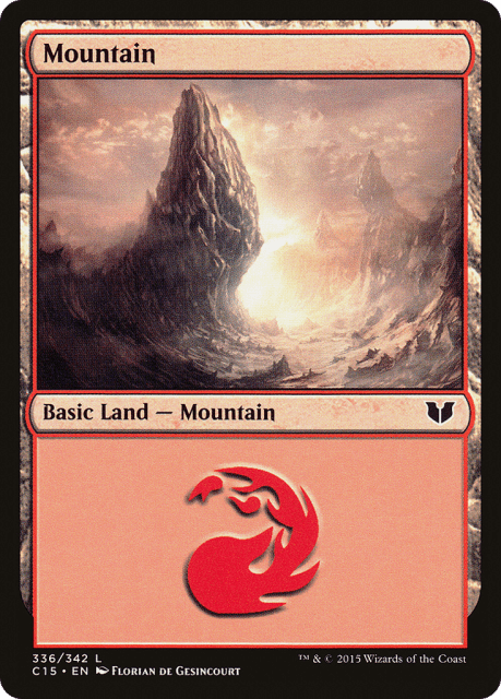 Mountain (336) — Commander 2015