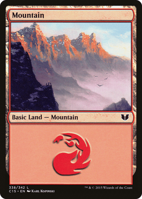 Mountain (338) — Commander 2015