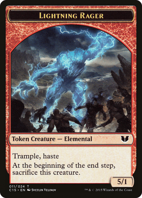 Lightning Rager (11) — Commander 2015