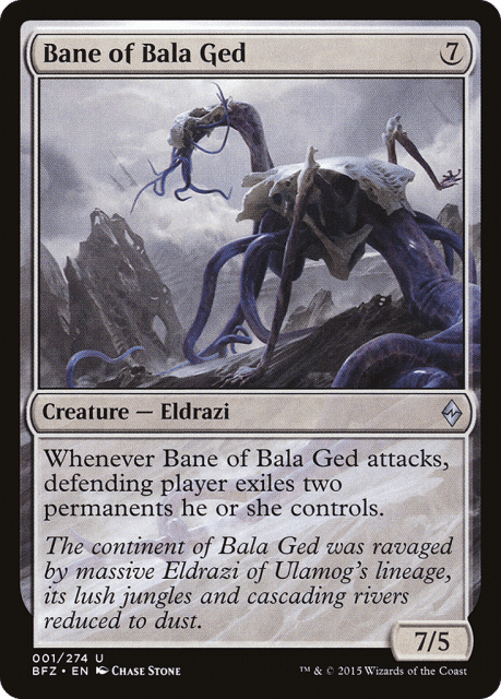 Bane of Bala Ged (1) — Battle for Zendikar