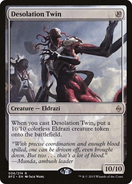 Desolation Twin (6) — Battle for Zendikar