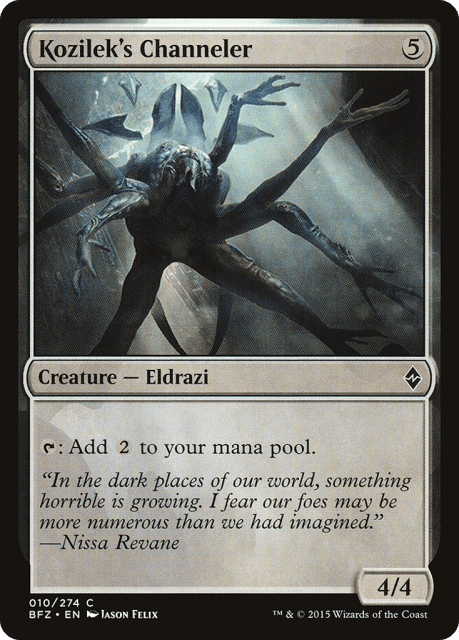 Kozilek's Channeler (10) — Battle for Zendikar