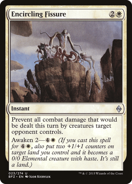Encircling Fissure (23) — Battle for Zendikar