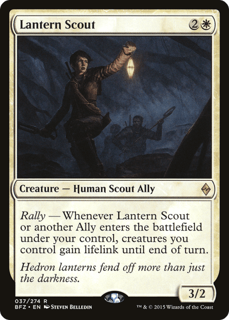 Lantern Scout (37) — Battle for Zendikar