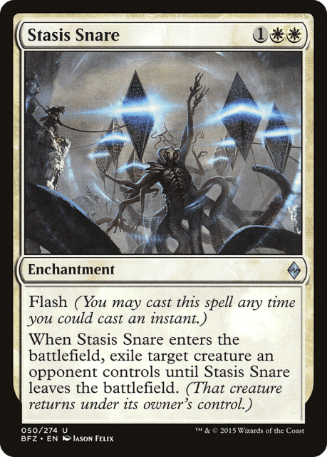 Stasis Snare (50) — Battle for Zendikar