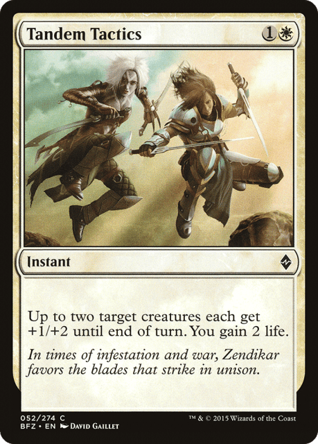Tandem Tactics (52) — Battle for Zendikar