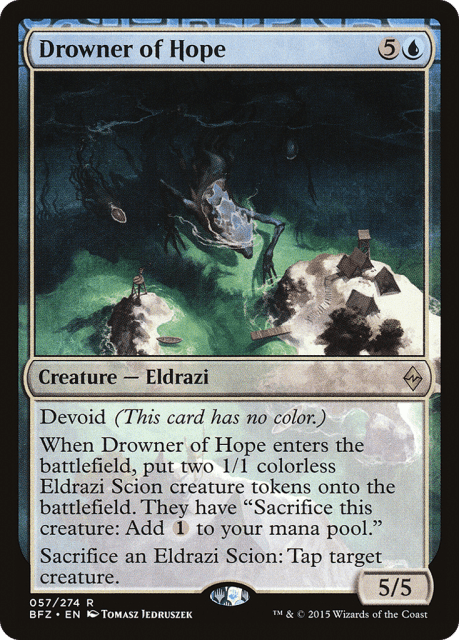 Drowner of Hope (57) — Battle for Zendikar
