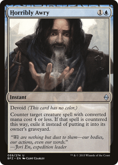 Horribly Awry (59) — Battle for Zendikar