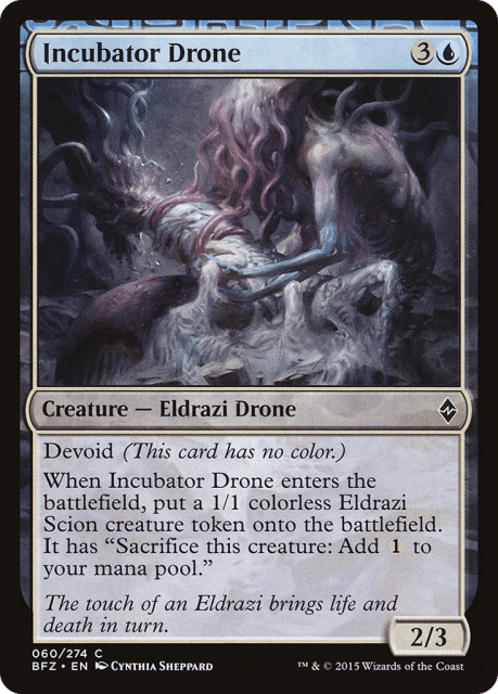 Incubator Drone (60) — Battle for Zendikar