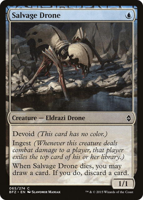 Salvage Drone (65) — Battle for Zendikar