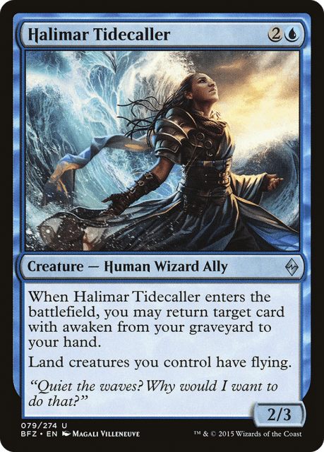 Halimar Tidecaller (79) — Battle for Zendikar